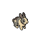 The AI pet bunny in action